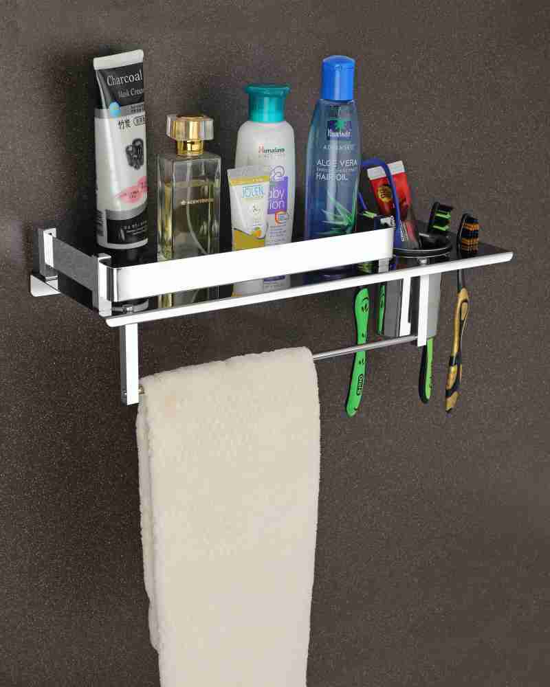 Frap Multi use Rack Stainless Steel Bathroom Shelf/Kitchen Shelf/Bathroom  Shelf and Rack/Bathroom Accessories Stainless Steel Wall Shelf Price in  India - Buy Frap Multi use Rack Stainless Steel Bathroom Shelf/Kitchen Shelf /Bathroom Shelf