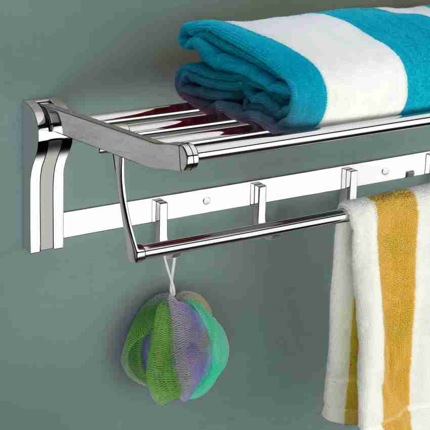 Plantex Antique Aluminum Folding Towel Rack for Bathroom/Folding Towel  Stand/Hanger/Bathroom Accessories (24 Inch) Beige Towel Holder Price in  India - Buy Plantex Antique Aluminum Folding Towel Rack for  Bathroom/Folding Towel Stand/Hanger/Bathroom