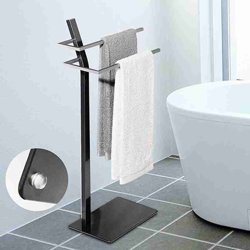 Indian Decor 45474 Free Standing Towel Rack for Bathroom Outdoor Pool Hand Black Towel Holder Price in India Buy Indian Decor 45474 Free Standing Towel Rack for Bathroom Outdoor Pool Hand