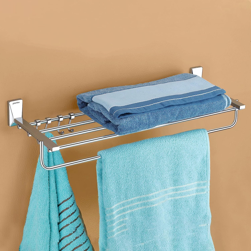 Impulse by Plantex Crystal 24 inch Towel Rack Towel Bar Towel Hanger Towel Storage for Bathroom Silver Towel Holder Price in India Buy Impulse by Plantex Crystal 24 inch Towel Rack Towel Bar Towel Han...
