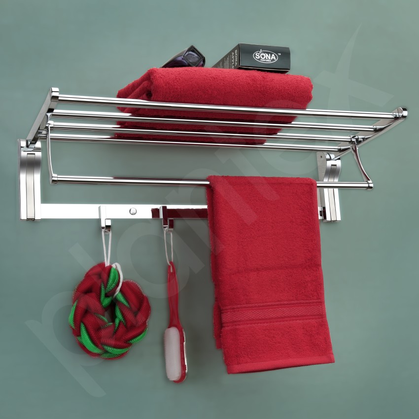 Command™ Stainless Steel Kitchen Towel Rack 