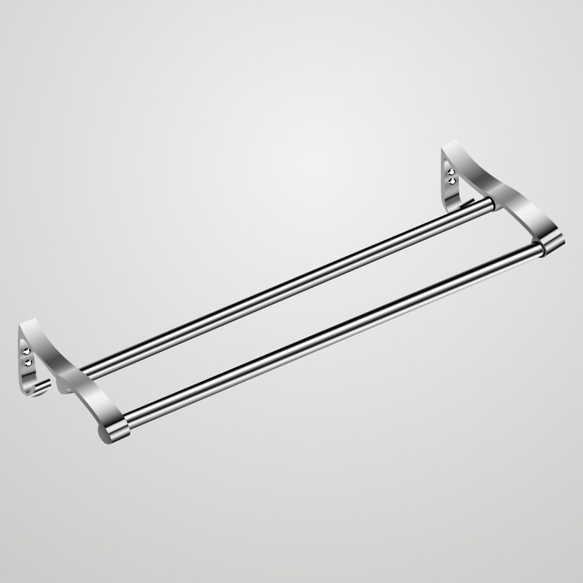 Garbnoire 18 INCH Stainless Steel Towel Rack Silver Towel Holder Price in  India - Buy Garbnoire 18 INCH Stainless Steel Towel Rack Silver Towel Holder  online at