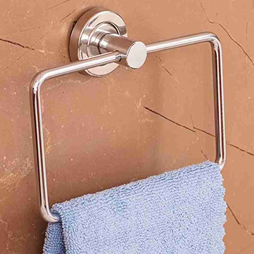 FORTUNE Stainless Steel Towel Ring/Napking Ring - Bathroom Towel Holder -  Towel Hanger with Chrome Finish Silver Towel Holder Price in India - Buy  FORTUNE Stainless Steel Towel Ring/Napking Ring - Bathroom