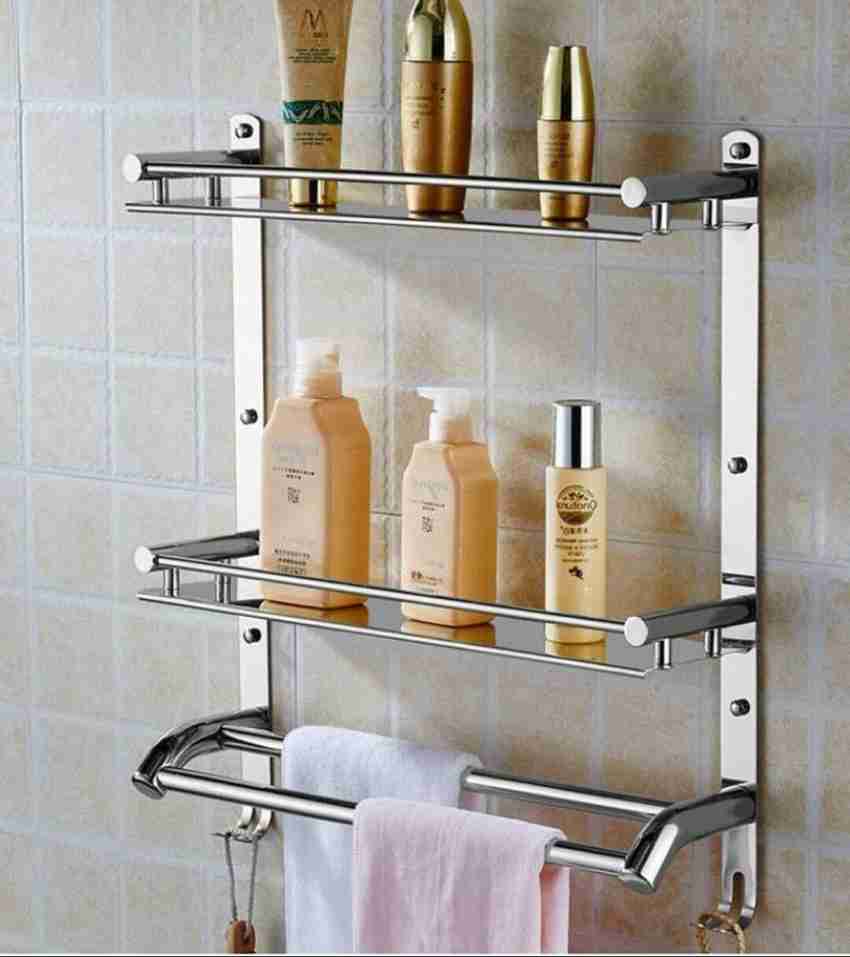 Buy Devashree Stainless Steel 1 Tier Bathroom Shelf / Kitchen