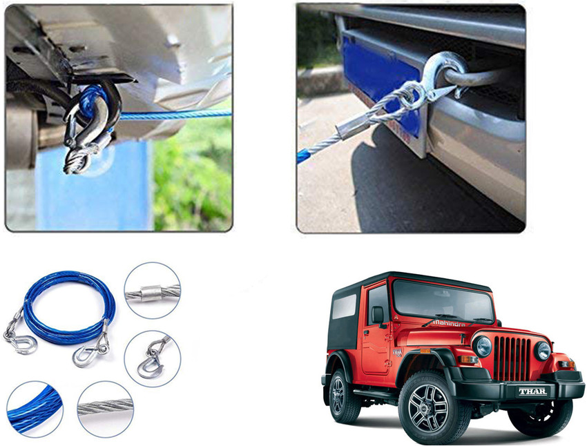 Mahindra thar towing store hook