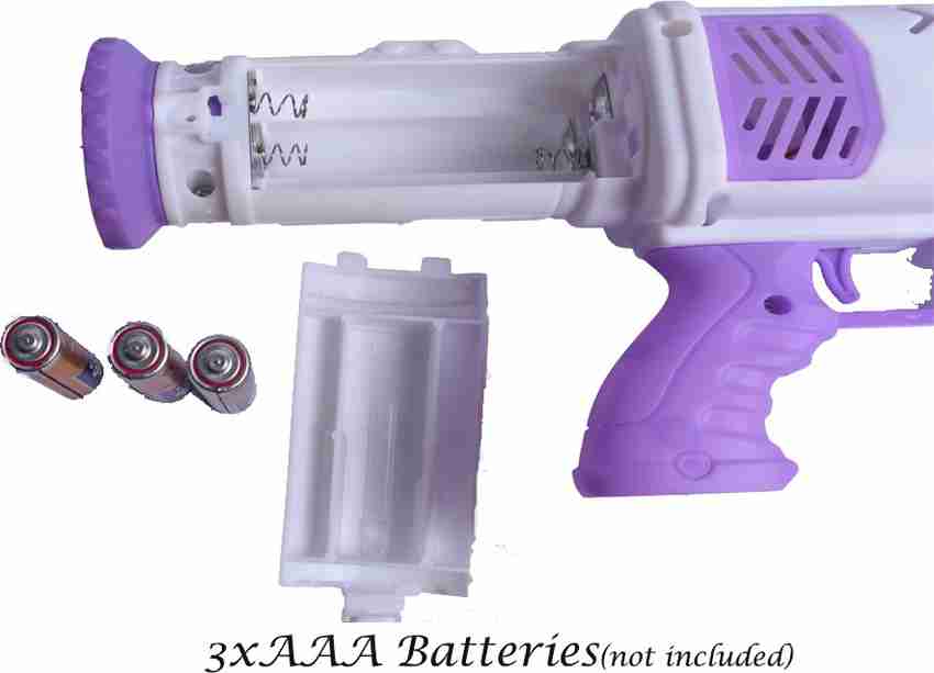 Water shooting on sale bubble gun