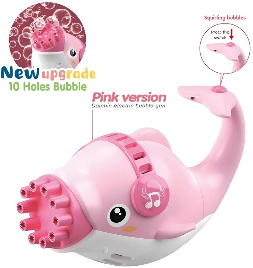 VikriDa 32 hole Bubble Gun Toy Bubble Maker Price in India - Buy VikriDa 32  hole Bubble Gun Toy Bubble Maker online at