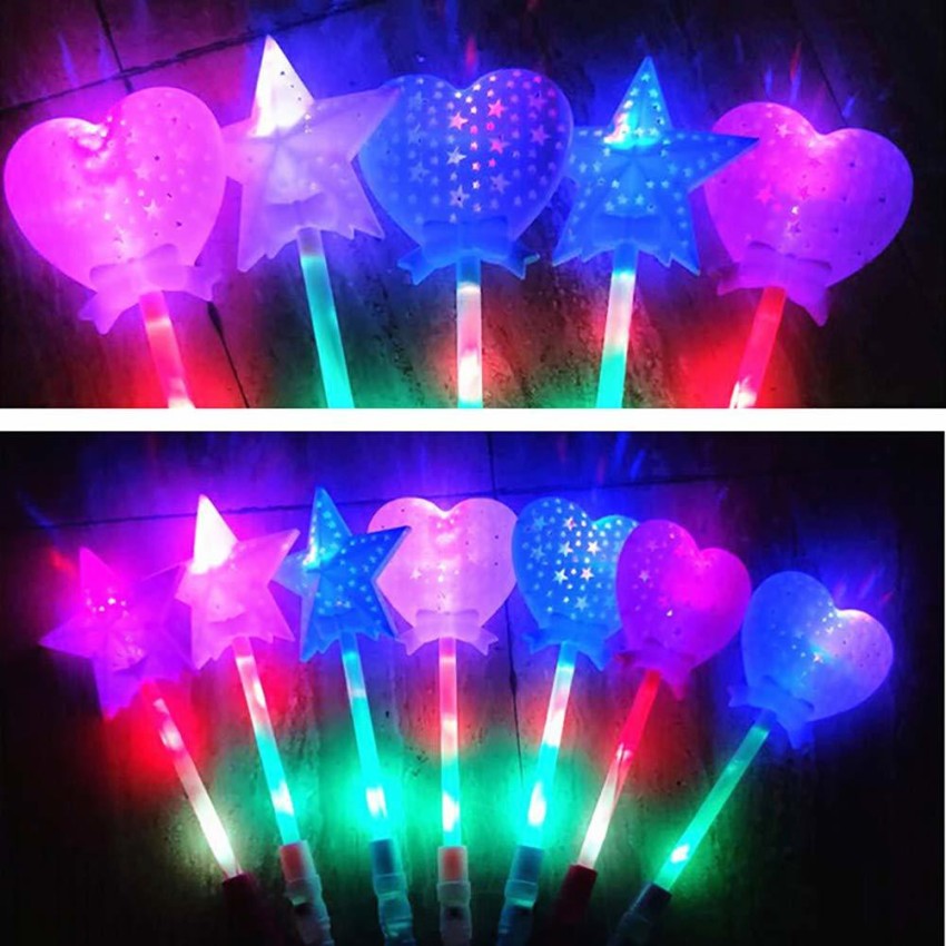 2Pcs Light Stick Lightstick Work With LED Luminous Float Night