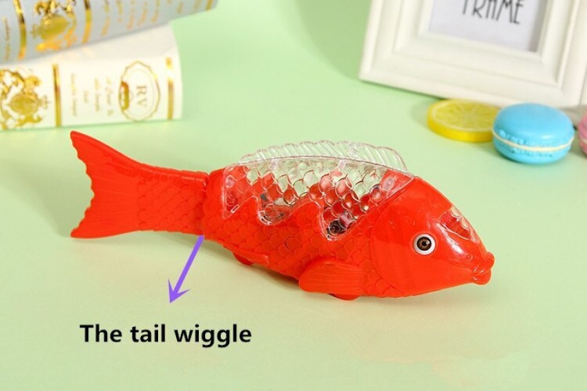 18 cm Colourful Electronic Fish With Flashing Lights and Dancing Movement  Toy for Children. at Rs 299/piece, Fishing Toy in Kolkata