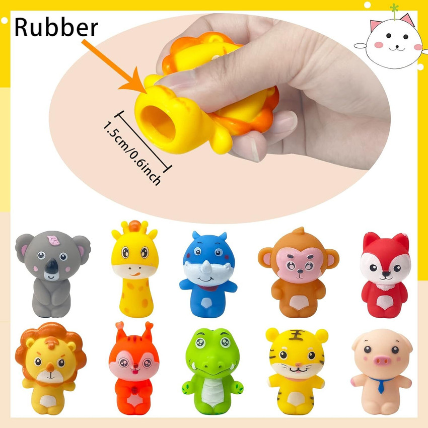 Rubber finger puppets sales