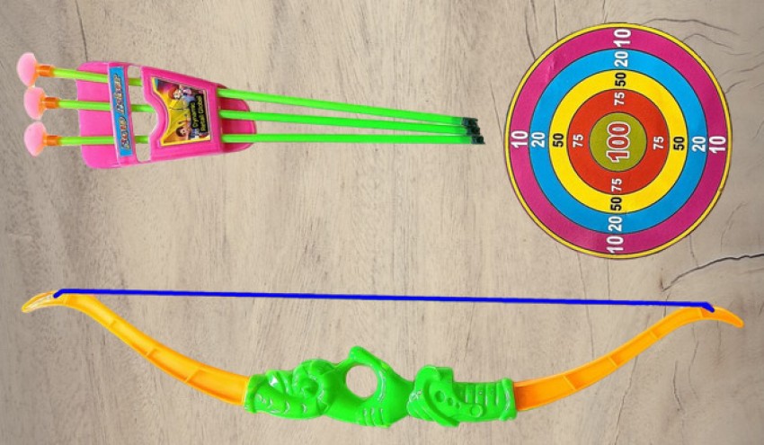 Prisapure Prisapure kids archery set Heavy Duty Bow and Arrow Set for Kids  below 8 Year Archery Kit