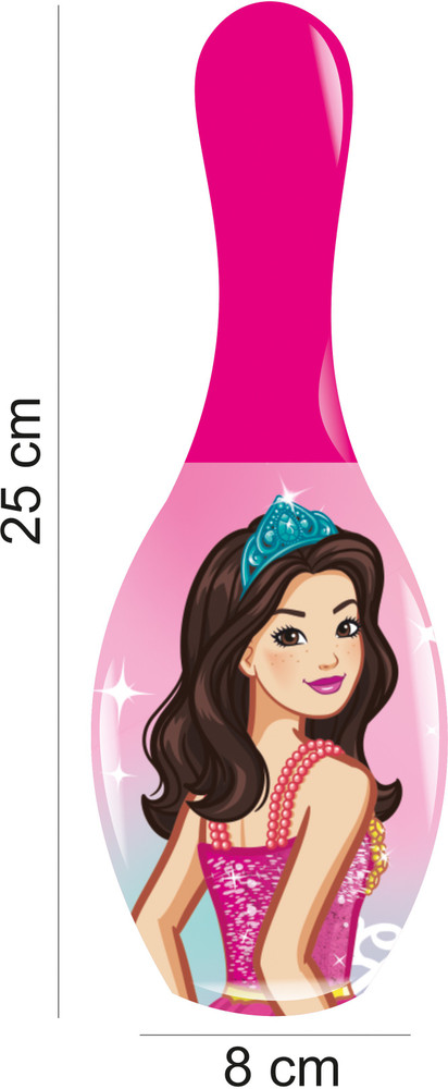 Barbie online bowling ball