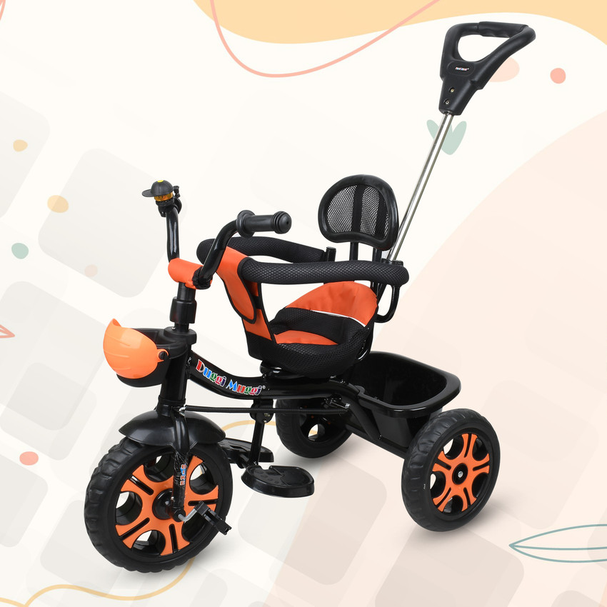 DUGGI MUGGI Grand Kids Baby Trike Tricycle with Safety Guardrail