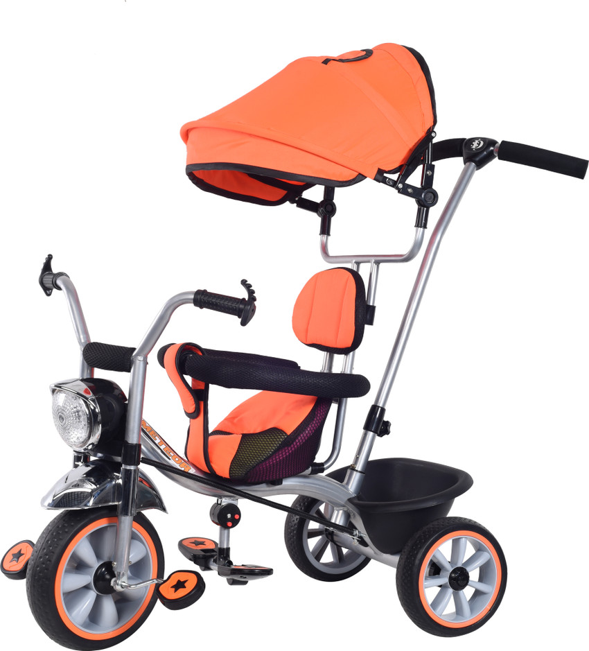 Dash Star Canopy Trikes Meteor Super With Parental Handel Tricycle