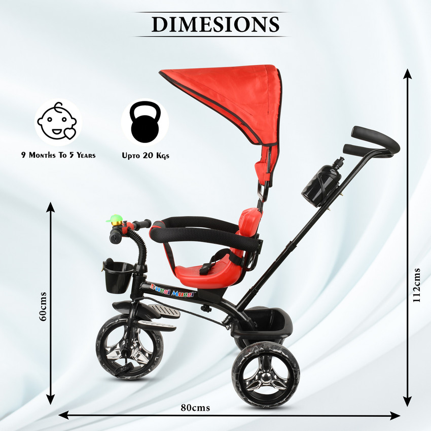 TOYSHOPPEE KIDS BEST TRIKE 553 RED Tricycle Price in India Buy