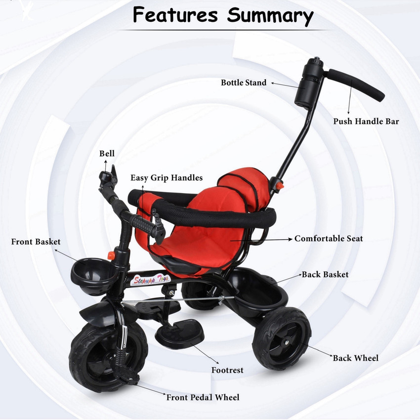Tricycle seat cover clearance