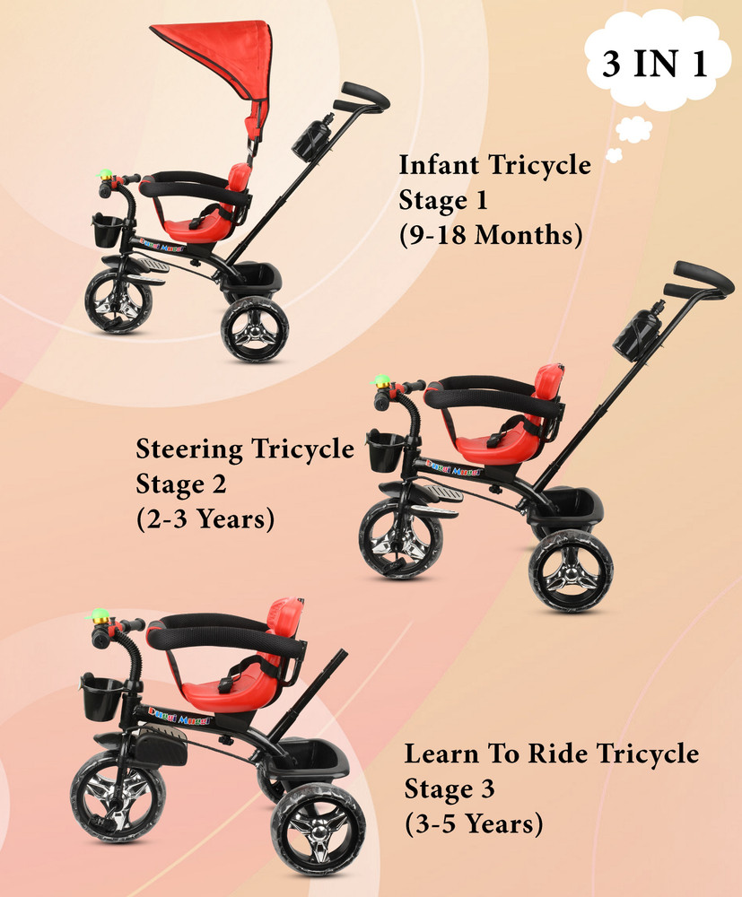 TOYSHOPPEE KIDS BEST TRIKE 553 RED Tricycle Price in India Buy