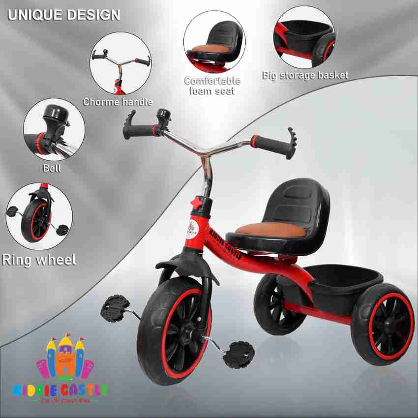 Unique outlet tricycle design