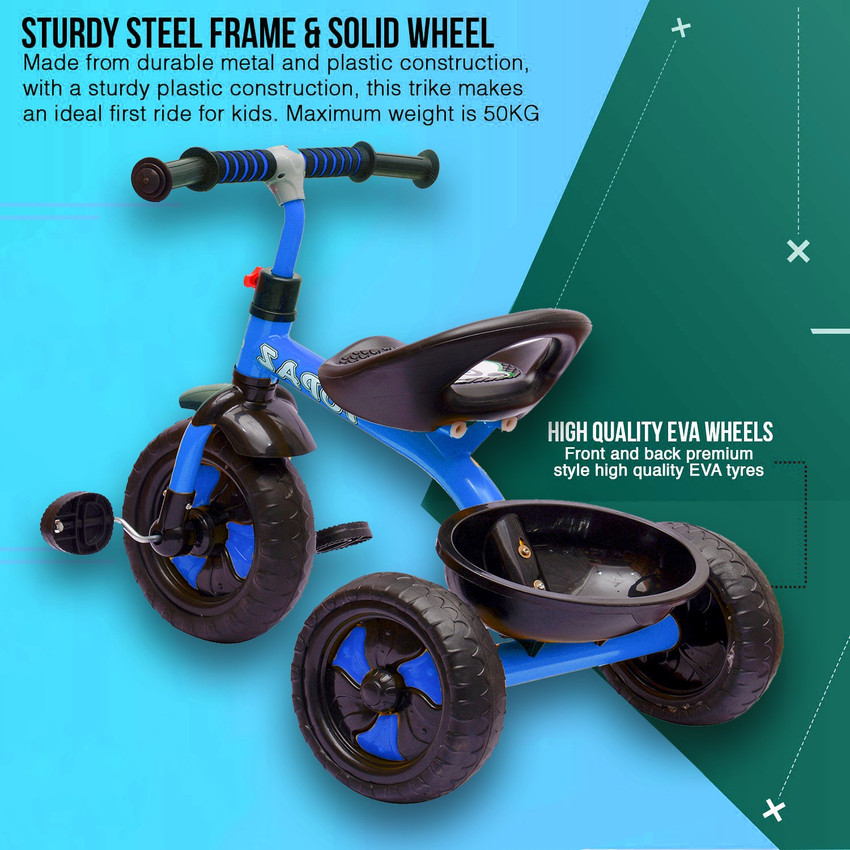 Pandaoriginals HEAVY DUTY TRICYCLE TOPAZ TRICYCLE AGE 2 5 YRS STRONGEST FRAME Tricycle