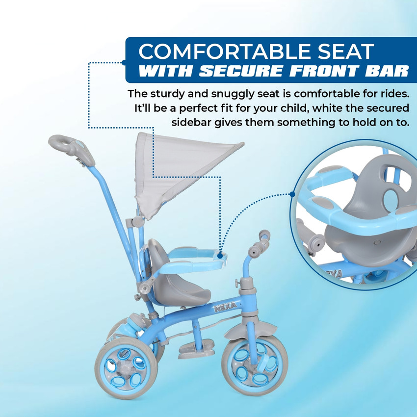 Tricycle with child seats on front online