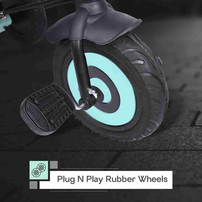 Tricycle with sale rubber wheels