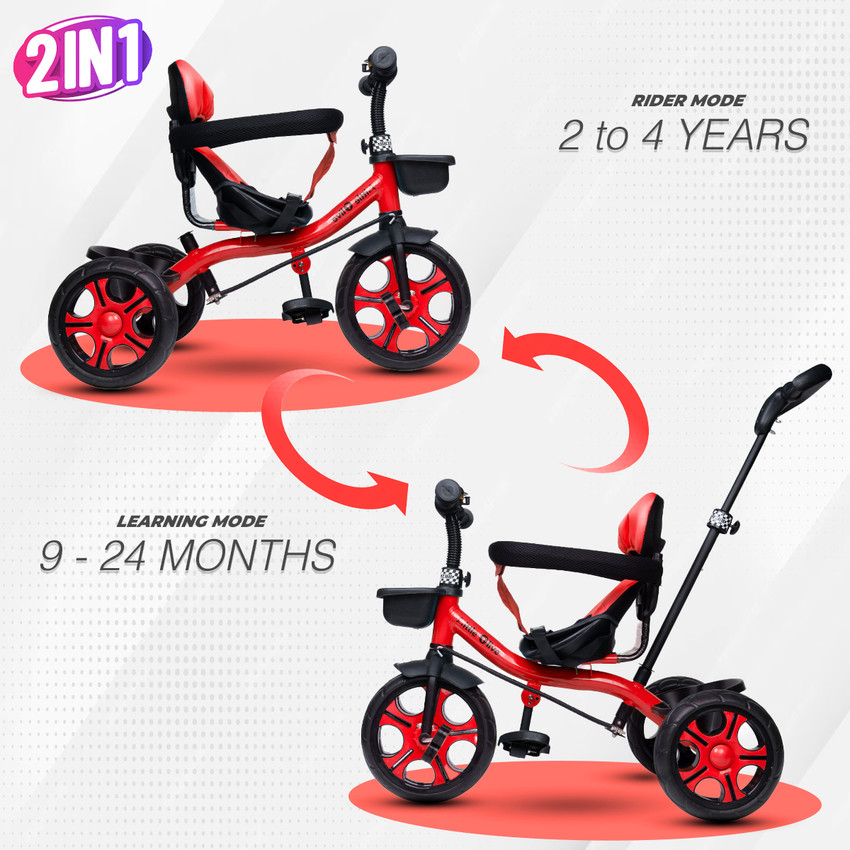 Little Olive Tiny Tots Baby Cycle Red Tinny Tots Tricycle for kids Red Tricycle Price in India Buy Little Olive Tiny Tots Baby Cycle Red Tinny Tots Tricycle
