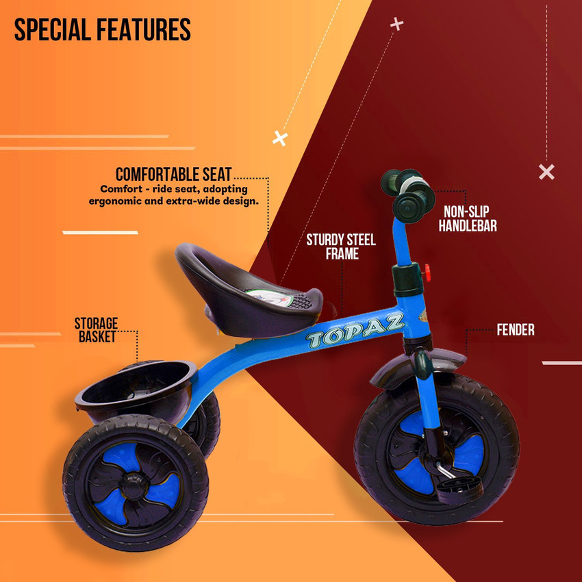 Heavy duty deals tricycle child