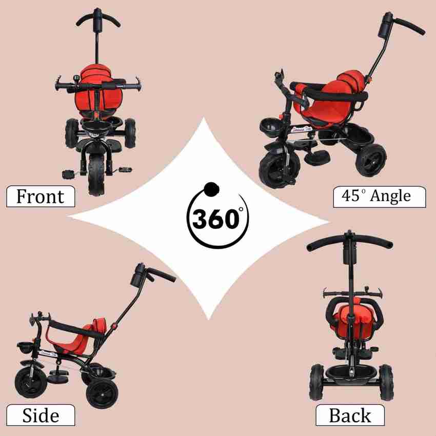 CREW4 R1 BLACK RED SEAT COVER TRICYCLE FOR KIDS SC4 Tricycle Price