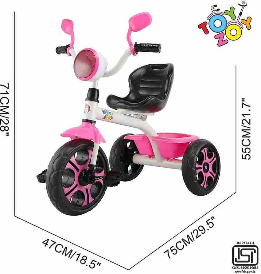 JoyRide City Blaze Baby Trike Tricycle with Light and Music for Kids Boys Girls Age Group 2 to 5 Years Tricycle Price in India Buy JoyRide City Blaze Baby Trike Tricycle with Light and Music