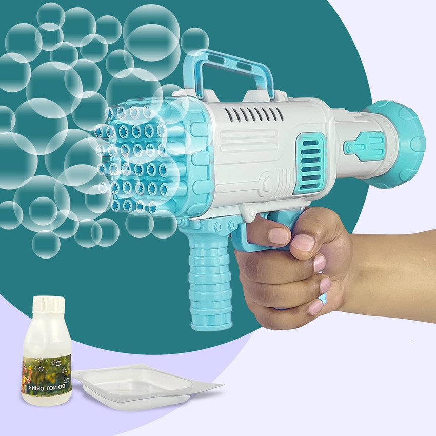 Bubble gun battery top