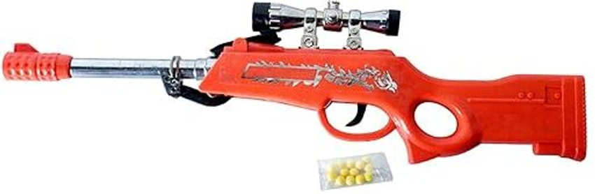 Toy gun for clearance shooting practice