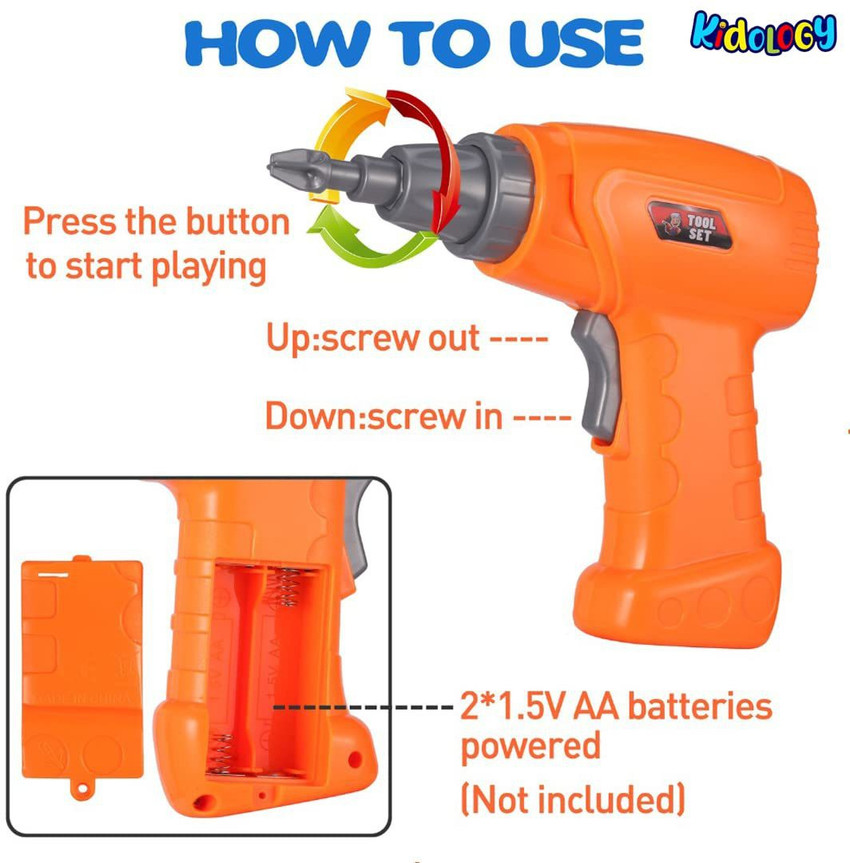 Electric drill 2025 puzzle toy