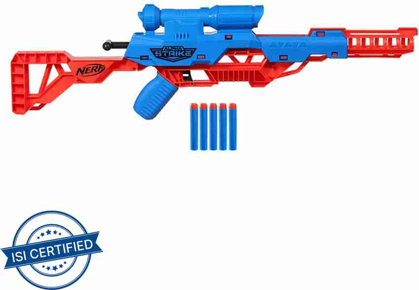 nerf gun Alpha-strike sniper rifle (Bullets Included)