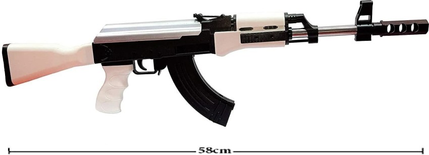 IndusBay AK47 Airsoft Toy Gun with 2000 Pcs , 6MM BB Plastics