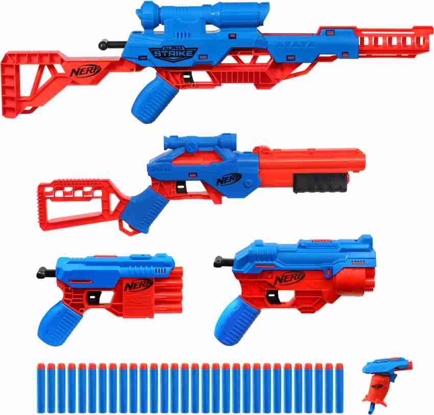 Super Arma Nerf Shooting Atira Dardos Grande 60cm + Cartucho