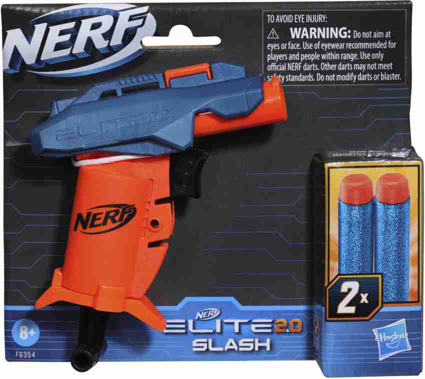 Nerf Elite 2.0 Slash Blaster, Includes 2 Nerf Elite Darts