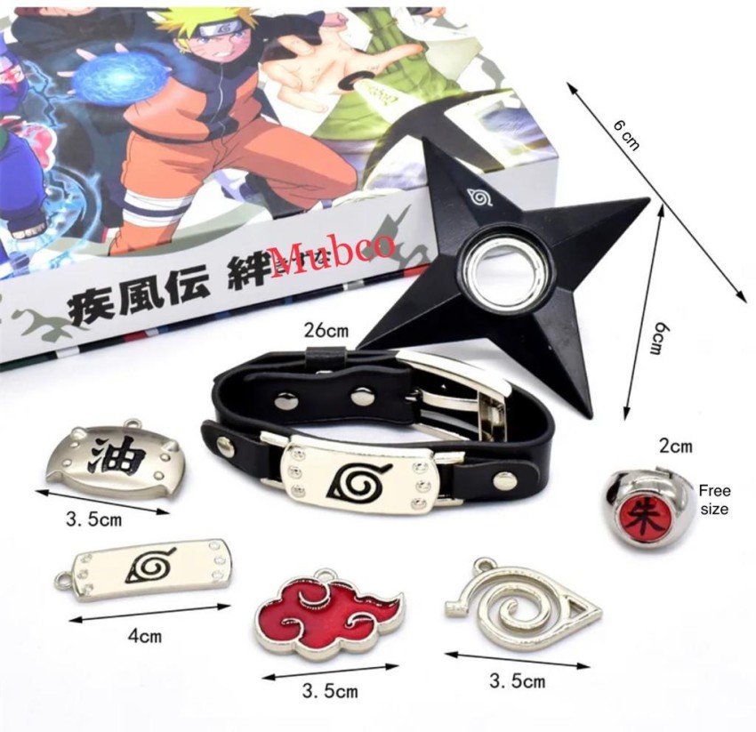 Mubco Anime Naruto Kunai Shuriken Pendant Ring Cosplay Metal Accessories  Set Toys Gift Key Chain Price in India - Buy Mubco Anime Naruto Kunai  Shuriken Pendant Ring Cosplay Metal Accessories Set Toys