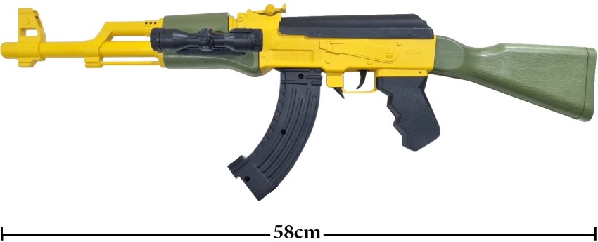 IndusBay® AK 47 BB Toy Gun for Boys, 23 Inches Long Army Style AK