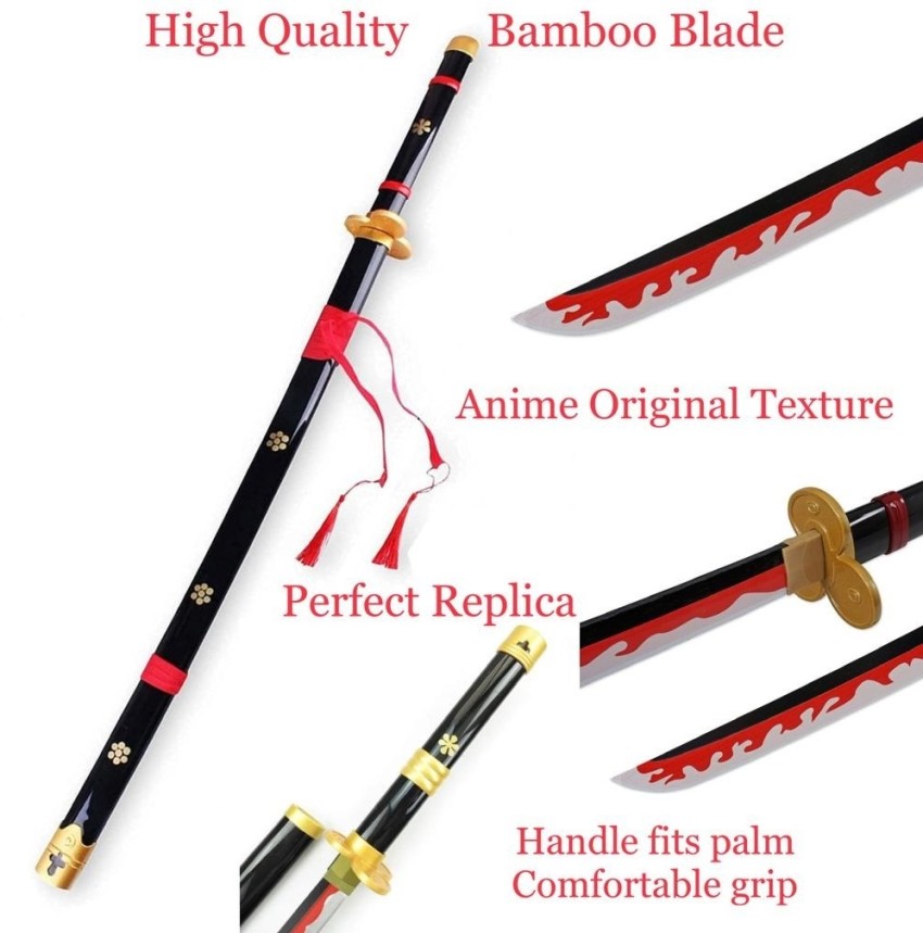Amazoncom  Exorcist Blue Anime Katana Sword Replica and Matching Scabbard   Carbon Steel Blade CordWrapping Faux Ray Skin Polished Metal Guard  Cosplay and Display Essential  Length 39  Sports  Outdoors