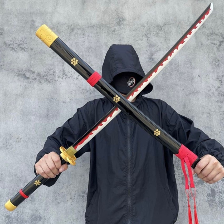 Handmade Anime Samurai Sword Demon Slayer Sword 41 Inch Decorative  Collectible Sword Various Styles Available