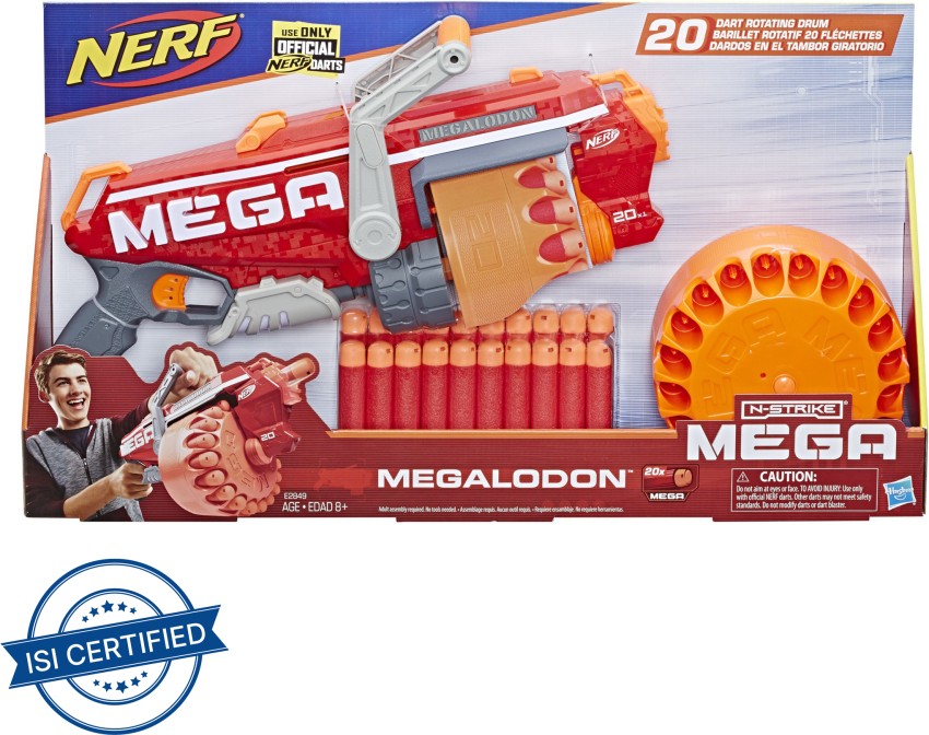 Pistolet Nerf Elite Méga cyclone - A9353EU40