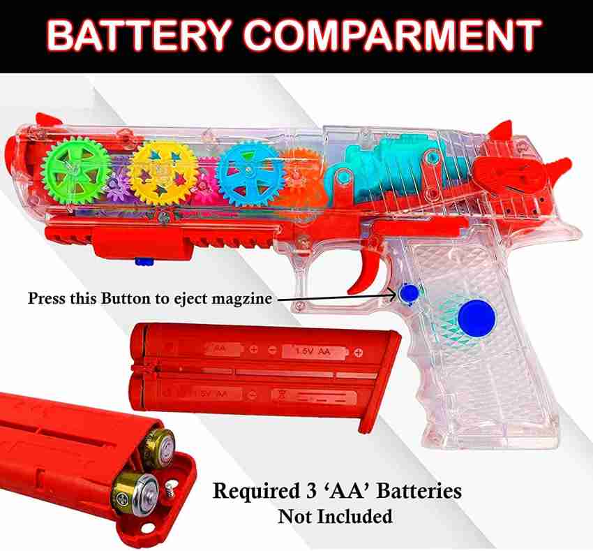 M Kids GEAR Transparent GUN FO RKIDS Diwali Gun