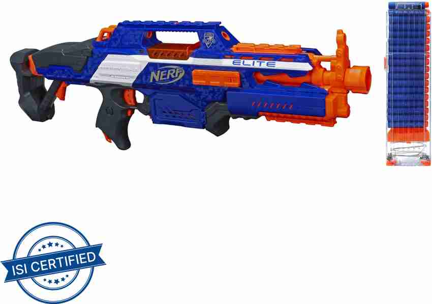 2012 Nerf RAPID STRIKE CS-18 Elite Soft 18 Dart Clip Automatic Battery Gun  Toy