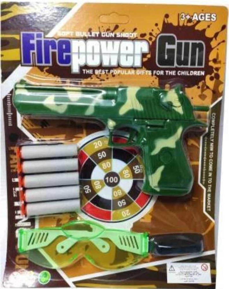 Raysx Latest Fire Power Gun With Soft Bullets For Kids Guns