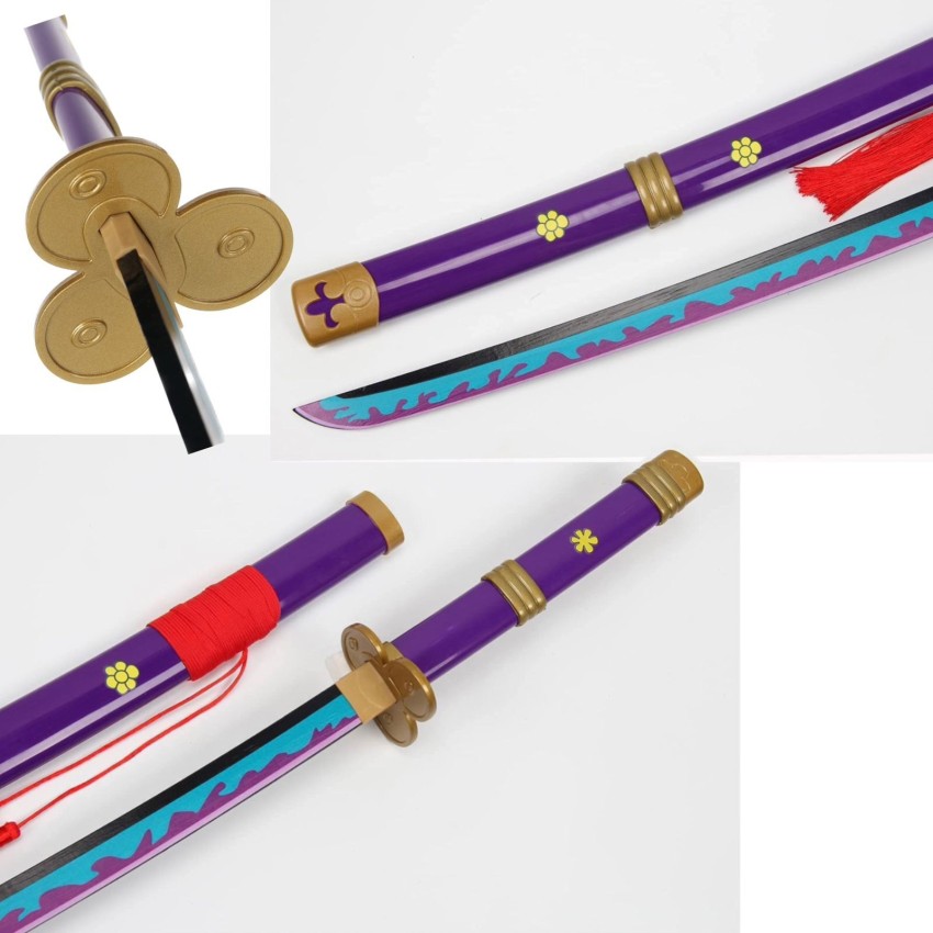 Katanas 104cm Roronoa Zoro  Anime Swords 104cm Bamboo  Wooden Katana  104cm Zoro  Swords  Aliexpress