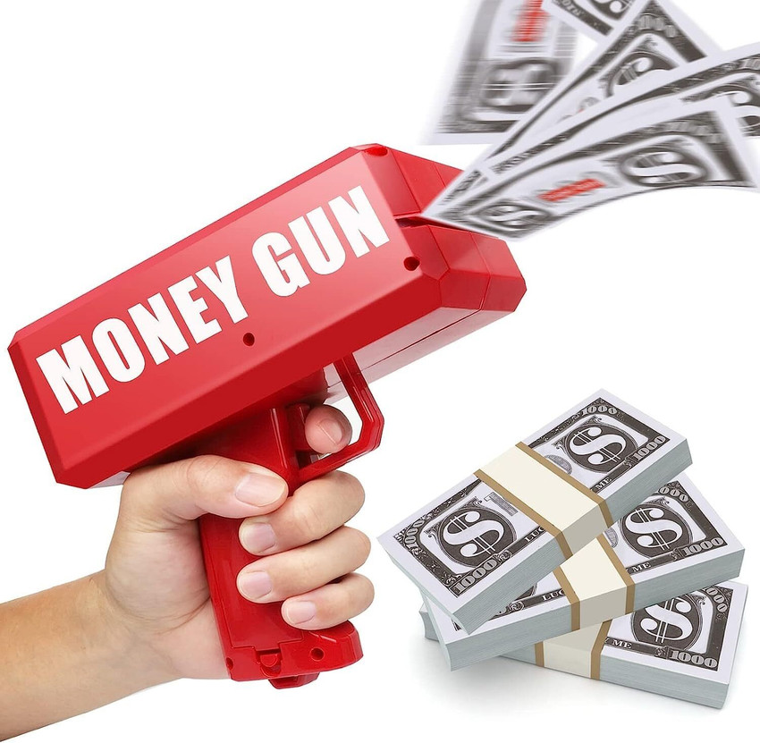 Money gun toy sale