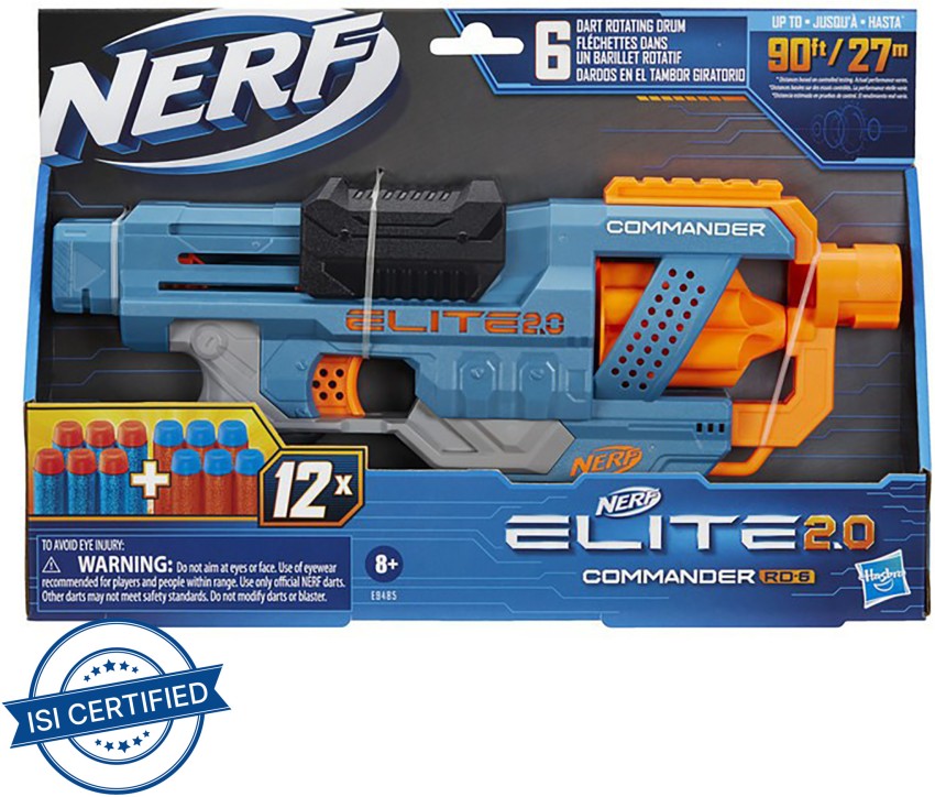  NERF Elite 2.0 Eaglepoint RD-8 Blaster - 8-Dart Drum