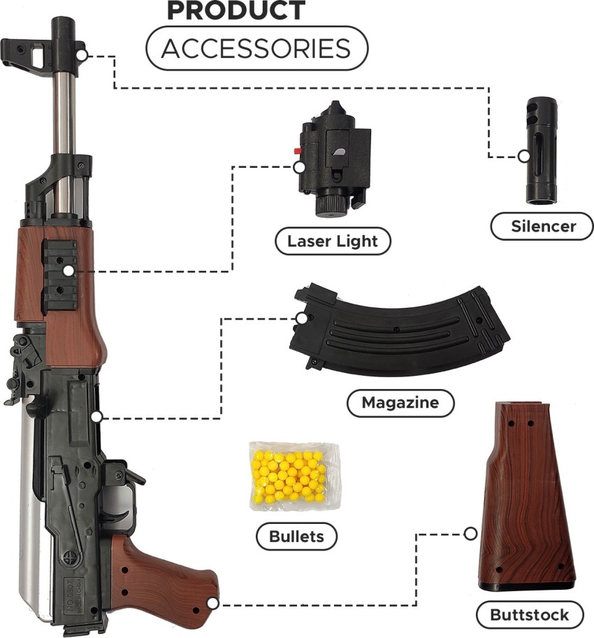 Ak 47 store toy gun