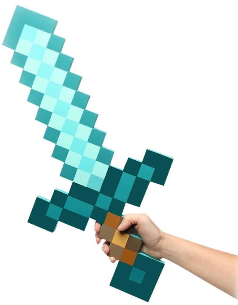 FOZZO-SK New Soft Minecraft Diamond Sword Maces & Swords - New Soft  Minecraft Diamond Sword . shop for FOZZO-SK products in India.