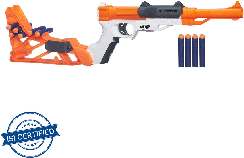 Lançador nerf elite sharpfire n-strike - hasbro A9315 em Promoção